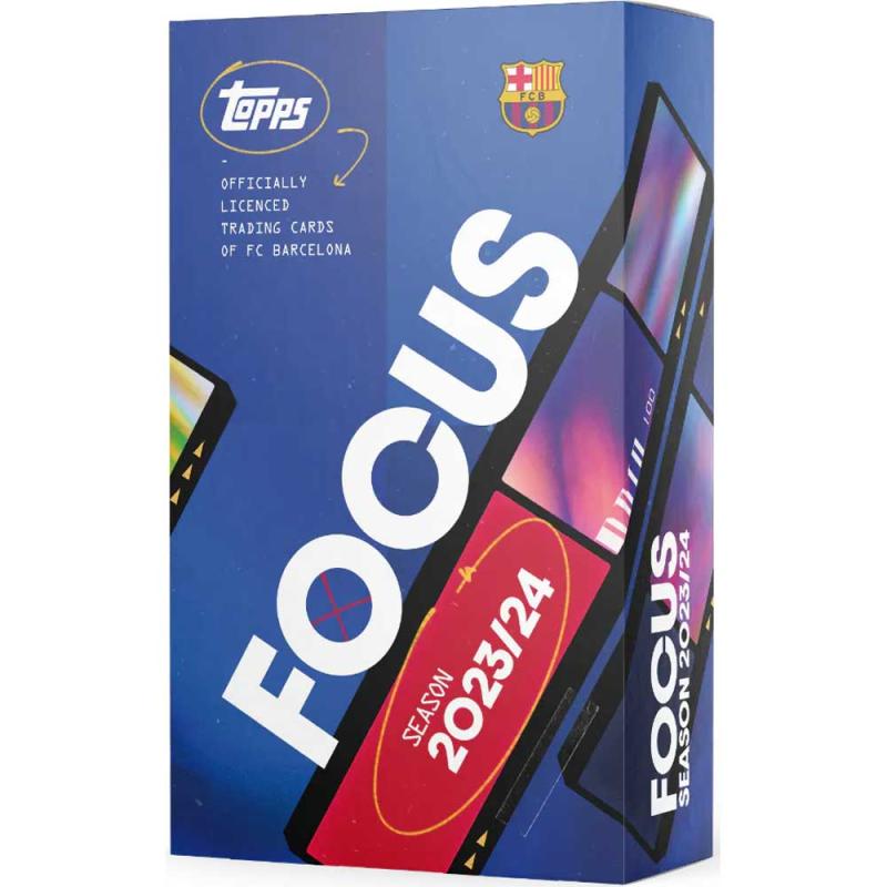 Sealed Box 2023-24 Topps FOCUS FC Barcelona