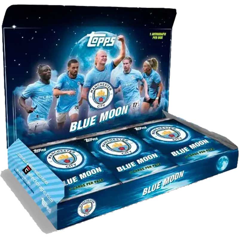 Hel Box 2024-25 Topps Manchester City Blue Moon Hobby