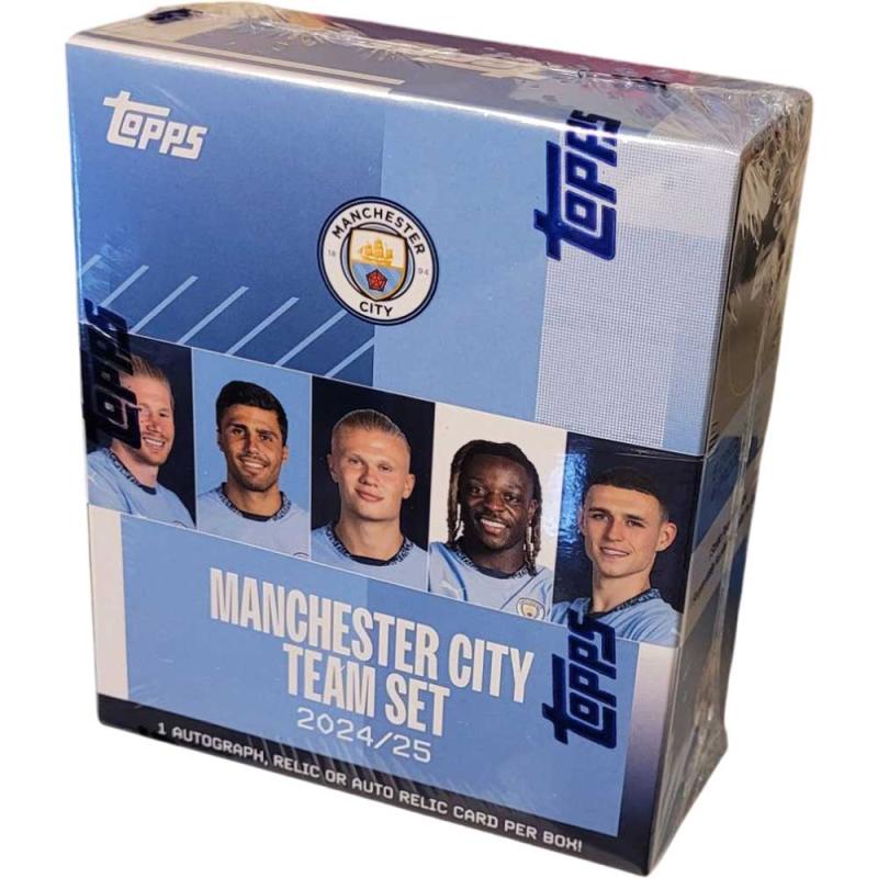 Sealed Box 2024-25 Topps Manchester City