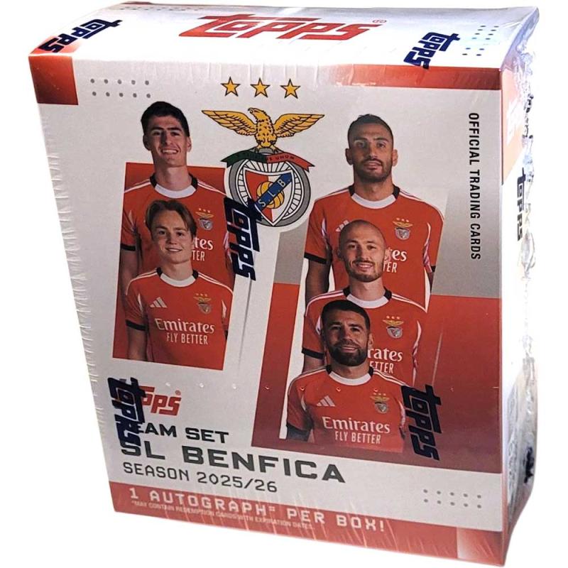 Sealed Box 2025-26 Topps SL Benfica Team Set