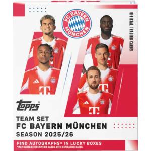 Sealed Box 2025-26 Topps FC Bayern München Team Set (No hanger)