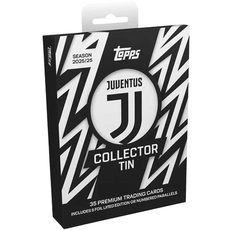 Sealed Tin 2025-26 Topps Juventus – Collector Tin