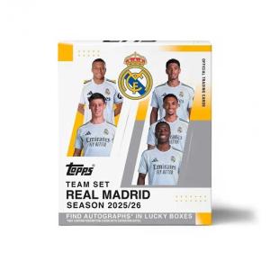 Sealed Box 2025-26 Topps Real Madrid Team Set