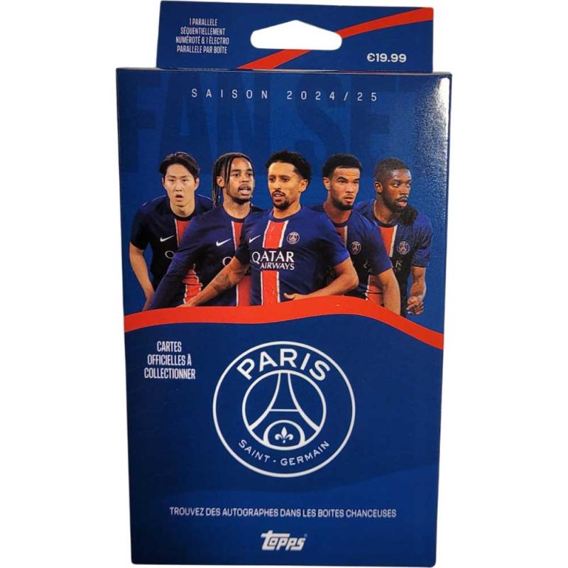 Paris Saint Germain (PSG) - 2024-25 Topps Fan Set (28 Cards)