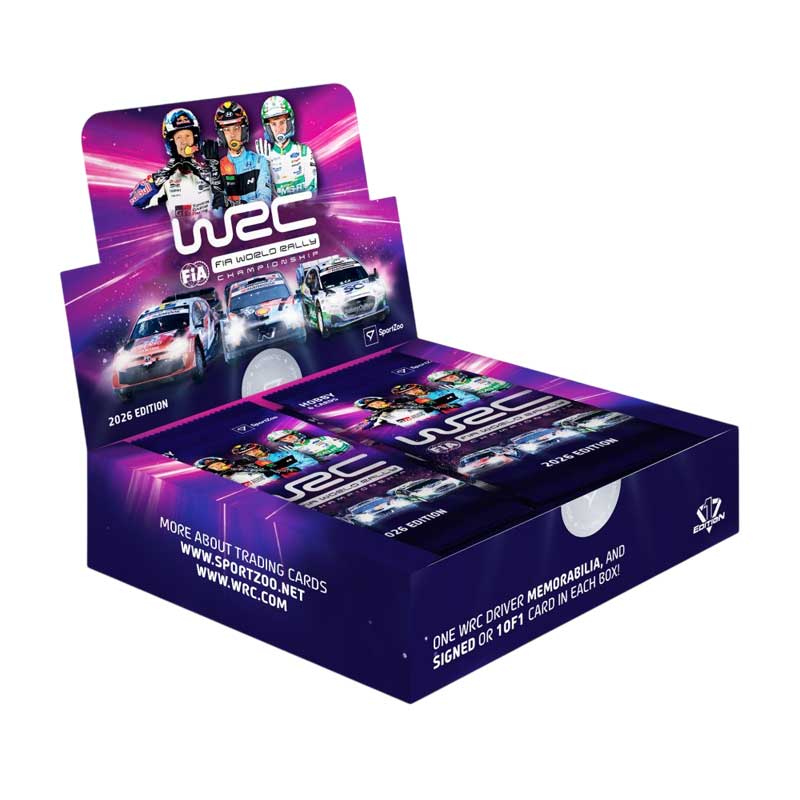 Sealed Box 2026 FIA World Rally Championships WRC Hobby (Purple box)