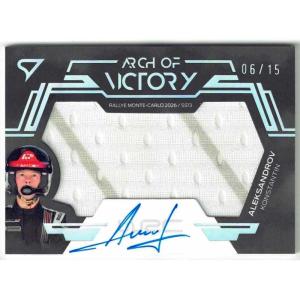 Konstantin Aleksandrov Arch of Victory AVM-KA 6/15 - 2026 FIA World Rally Championships WRC