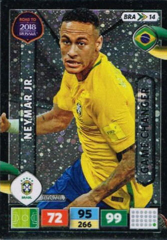 Game Changer - 12 - Neymar Jr - (Brazil) - BRA14 -  Road To World Cup Russia 2018