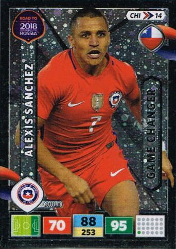 Game Changer - 14 - Alexis Sanchez - (Chile) - CHI14 -  Road To World Cup Russia 2018