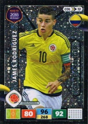 Game Changer - 15 - James Rodriguez - (Colombia) - COL13 -  Road To World Cup Russia 2018
