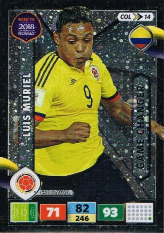 Game Changer - 16 - Luis Muriel - (Colombia) - COL14 -  Road To World Cup Russia 2018
