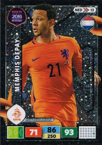 Game Changer - 06 - Memphis Depay - (Netherlands) - NED13 -  Road To World Cup Russia 2018