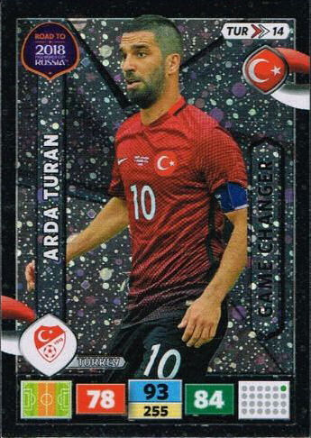 Game Changer - 09 - Arda Turan - (Turkey) - TUR14 -  Road To World Cup Russia 2018