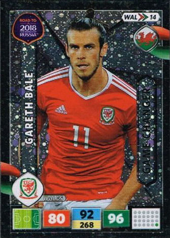 Game Changer - 10 - Gareth Bale - (Wales) - WAL14 -  Road To World Cup Russia 2018
