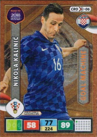 Goal Machine - 02 - Nikola Kalinic - (Croatia) - CRO06 -  Road To World Cup Russia 2018