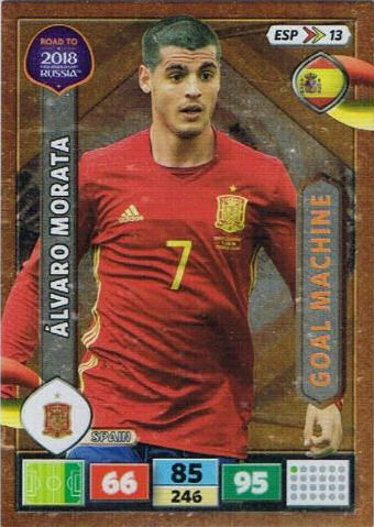 Goal Machine - 03 - Alvaro Morata - (Spain) - ESP13 -  Road To World Cup Russia 2018