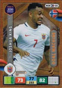 Goal Machine - 07 - Joshua King - (Norway) - NOR05 -  Road To World Cup Russia 2018