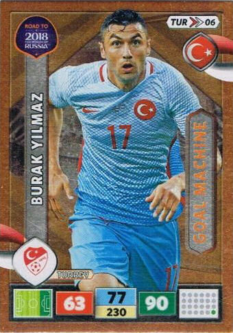 Goal Machine - 10 - Burak Yilmaz - (Turkey) - TUR06 -  Road To World Cup Russia 2018