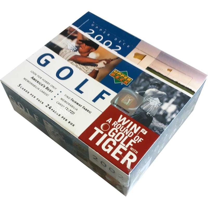 Hel Box 2002 Upper Deck Golf Hobby [Note: slight corner damage]