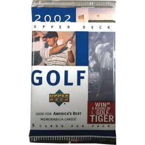 1st Paket 2002 Upper Deck Golf Hobby