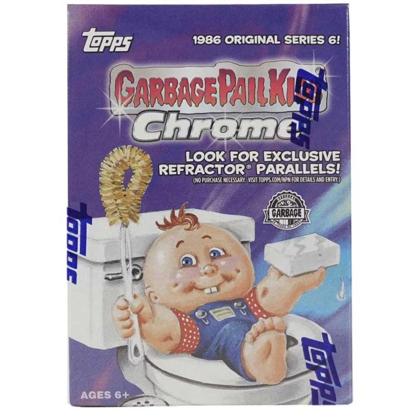 Sealed Blaster Box 2023 Topps Garbage Pail Kids Chrome Series 6 (6 Packs per Box)