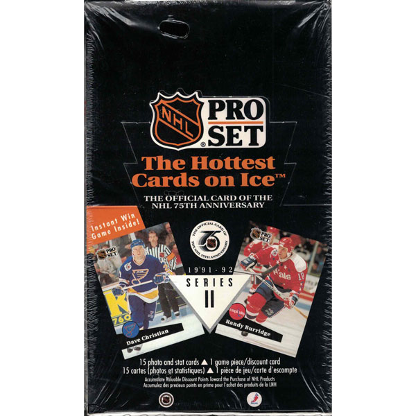 Sealed Box 1991-92 Pro Set series 2 (Shrinkwrap may be torn)