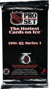 1 Pack 1991-92 Pro-Set s.1