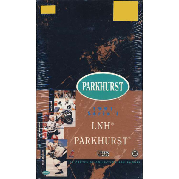 Sealed Box 1991-92 Parkhurst Series 1 French