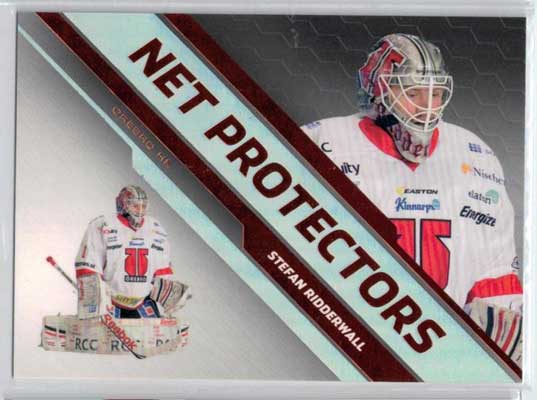 2012-13 HockeyAllsvenskan, Net Protectors Parallel #ALLS-NP14 Stefan Ridderwall Örebro HK /30
