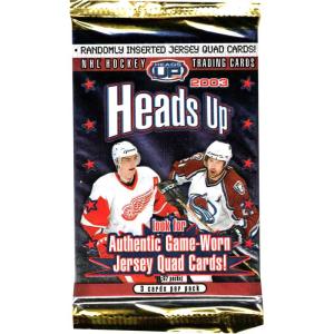 1 Pack 2002-2003 Pacific Heads Up Retail