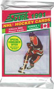 1st Paket 1991-92 Score Serie 1, English