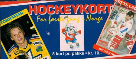 Full box 1992-93 Norweigan Elitserien