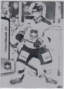 Black Press Plate 2012-13 ALLS-151 Tomas Kollar IF MALMÖ REDHAWKS