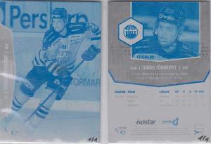 PRESS PLATES BLACK, 2013-14 HockeyAllsvenskan, Pierre Schilken REFEREE