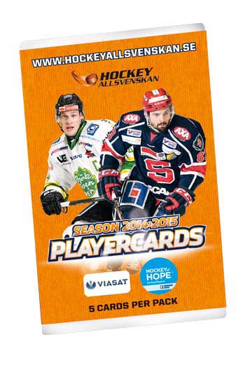 1 Pack 2014-15 HockeyAllsvenskan Master Edition