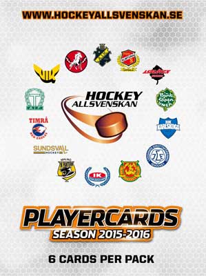 1 Pack 2015-16 HockeyAllsvenskan