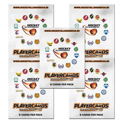 5 Packs 2015-16 HockeyAllsvenskan