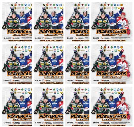 Sealed Case 2015-16 HockeyAllsvenskan [Case is sealed but doesn' look perfect]
