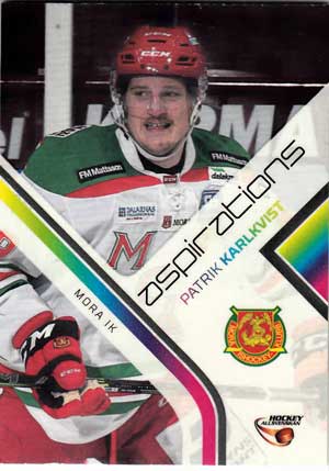 Aspirations, 2014-15 HockeyAllsvenskan, #AS08 Patrik Karlkvist Mora IK