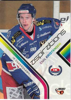 Aspirations, 2014-15 HockeyAllsvenskan, #AS09 Emil Kristensen IK Oskarshamn