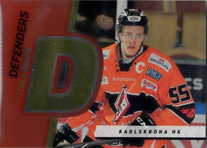 Defenders, 2014-15 HockeyAllsvenskan, #DF04 Tom Linder Karlskrona HK
