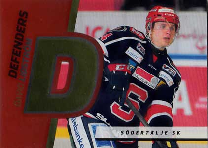 Defenders, 2014-15 HockeyAllsvenskan, #DF08 David Lidström Södertälje SK