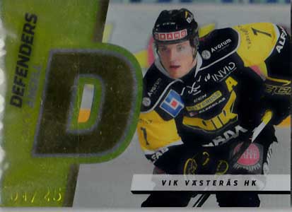 Defenders Parallel, 2014-15 HockeyAllsvenskan, #DF09 Nick Angell VIK Västerås HK