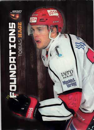 Foundations, 2014-15 HockeyAllsvenskan, #FD02 Tobias Hage Almtuna IS