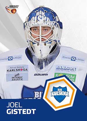 Masked Marvels, 2014-15 HockeyAllsvenskan, #MM04 Joel Gistedt BIK Karlskoga