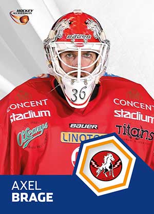 Masked Marvels, 2014-15 HockeyAllsvenskan, #MM14 Axel Brage HC Vita Hästen