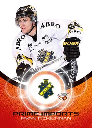 Prime Imports, 2014-15 HockeyAllsvenskan, #PI01 Ryan McKiernan AIK