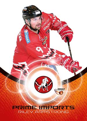 Prime Imports, 2014-15 HockeyAllsvenskan, #PI14 Riley Armstrong HC Vita Hästen