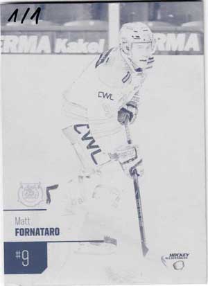 HockeyAllsvenskan 2014-15, Press Plates, Matt Fornataro, Mora IK