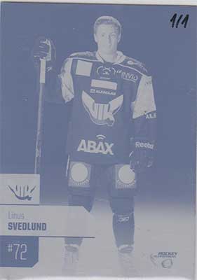 HockeyAllsvenskan 2014-15, Press Plates, Linus Svedlund, VIK Västerås HK