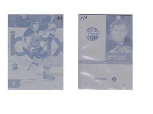 HockeyAllsvenskan 2014-15, Press Plates (Cut From Metal) #HA-237 Sebastian Stålberg RÖGLE BK
